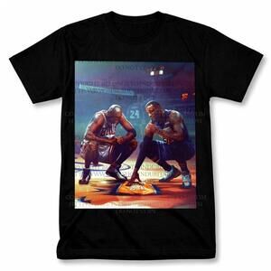 Michael  Lebron James Graphic T Shirt Style Basketball Fan Tee